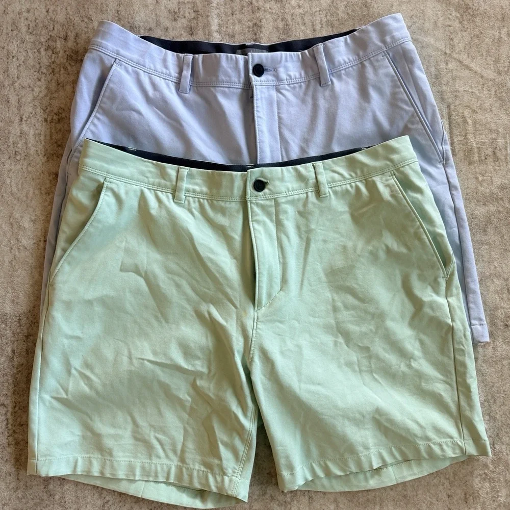 Lot 2 VRST Men's Size 38 Easy Waist Long Drive 7